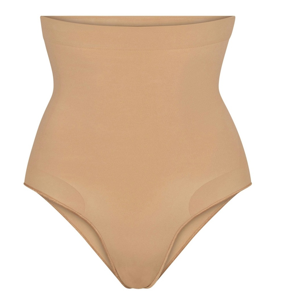 Skims Seamless Sculpt High Waist Brief - Ochre - XL